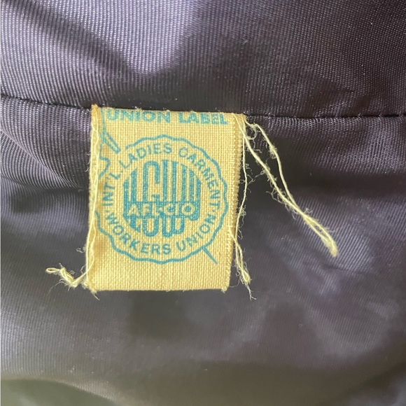 Vintage Union Label Wool Pea Coat - Picture 9 of 12